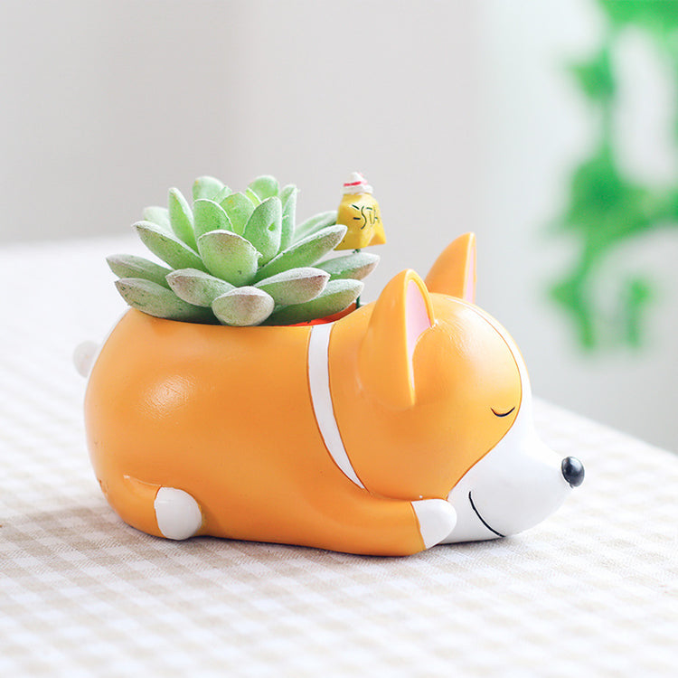Cute Dog Succulent Pots