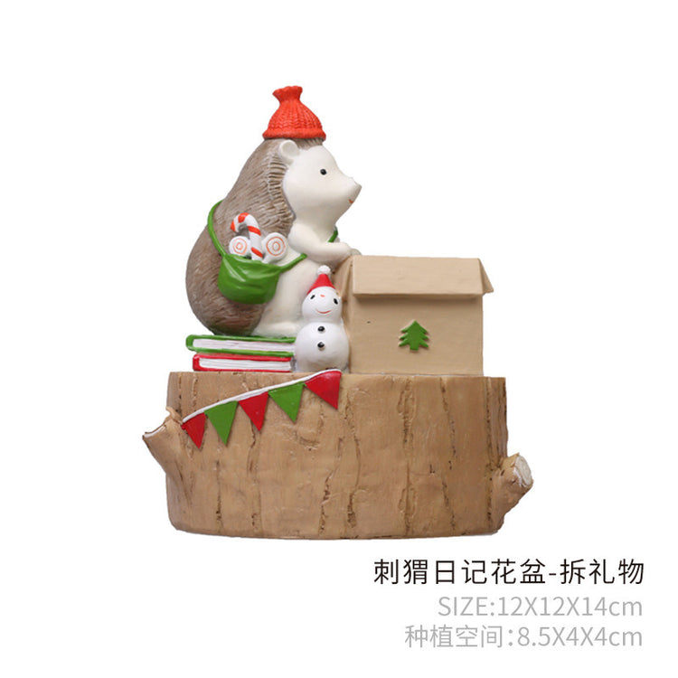 Cute Hedgehog Succulent Pots