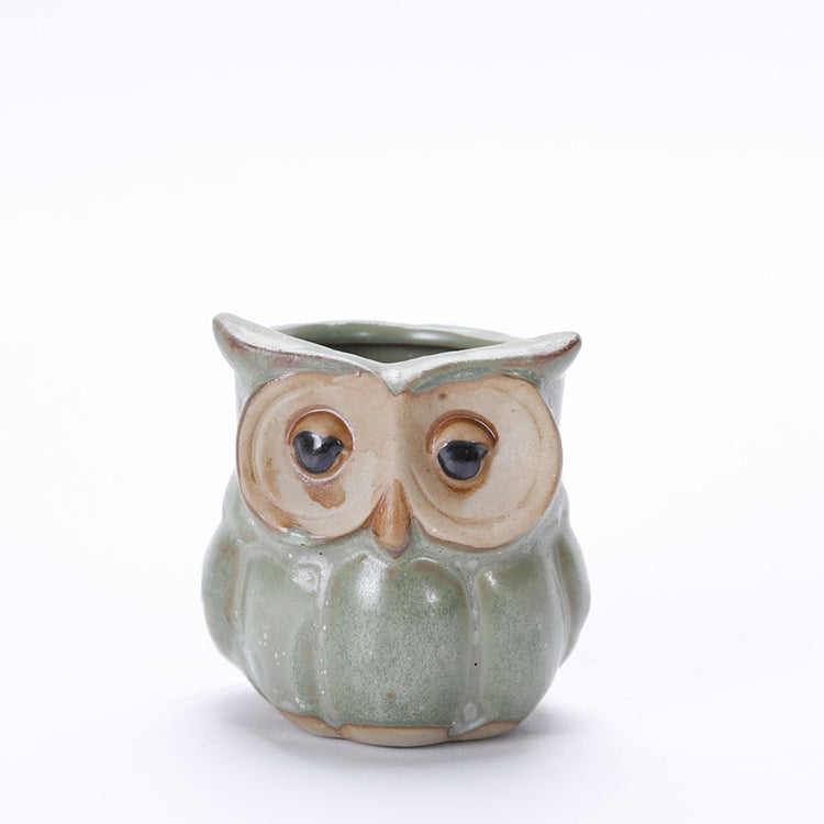 Cute Owl Succulent Pots