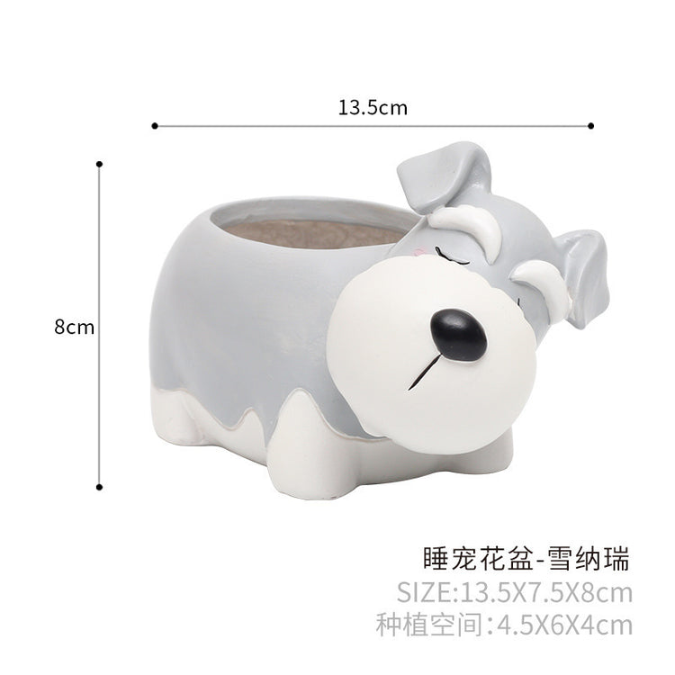Cute Dog Succulent Pots