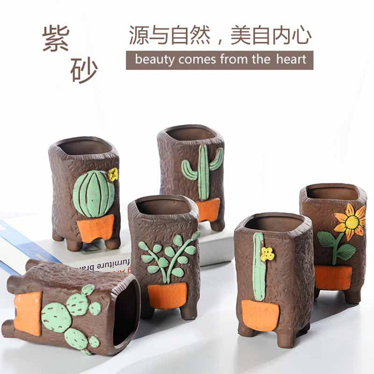 Cute Cactus Succulent Pots
