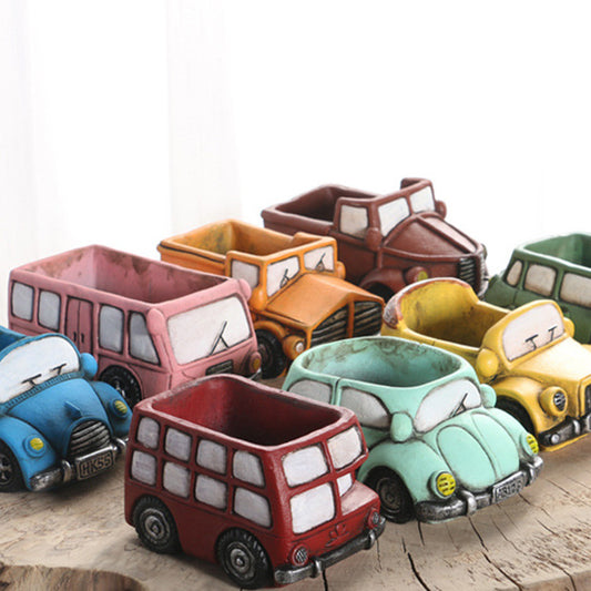 Cute Car Succulent Pots