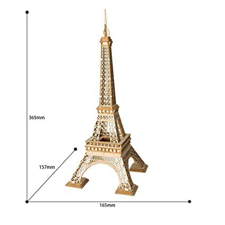 TG501 Eiffel Tower Architecture 3D Wooden Puzzle