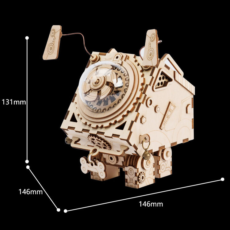 Seymour AM480 - Robotime DIY Steampunk Music Box