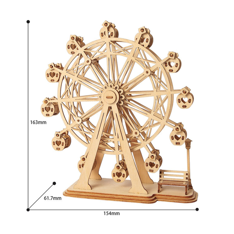 TG401 Ferris Wheel 3D Wooden Puzzle