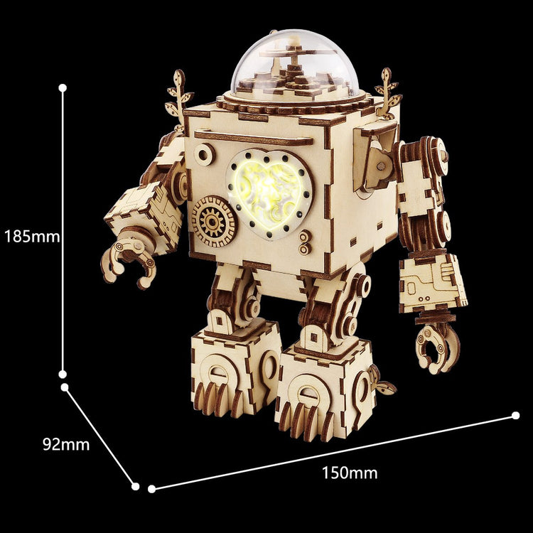AM601 - Orpheus - Robotime DIY Steampunk Music Box