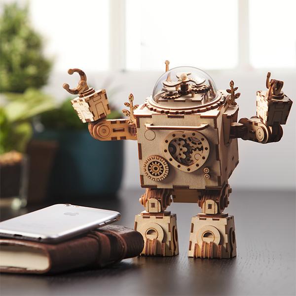 AM601 - Orpheus - Robotime DIY Steampunk Music Box
