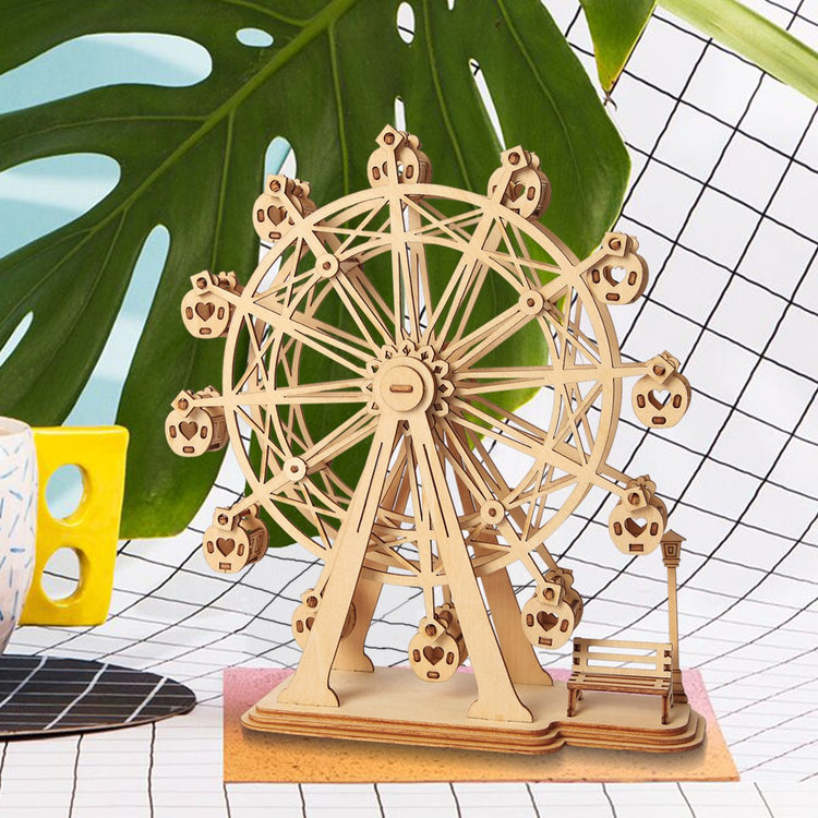 TG401 Ferris Wheel 3D Wooden Puzzle