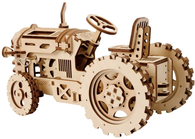 LK401 ROBOTIME Wooden Mechanical Model Set-3d Puzzle -Brain Teaser Christmas, New Year, Birthday