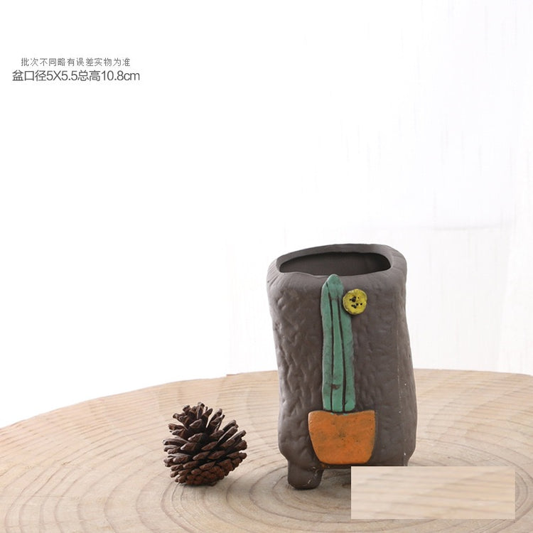 Cute Cactus Succulent Pots