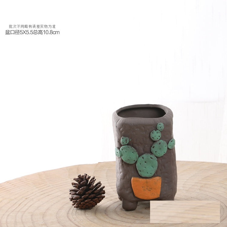 Cute Cactus Succulent Pots