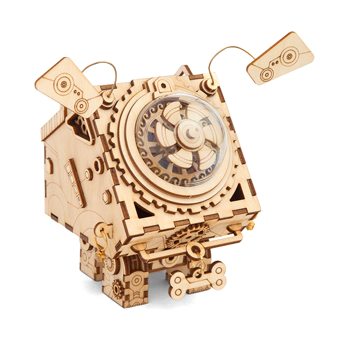 Seymour AM480 - Robotime DIY Steampunk Music Box