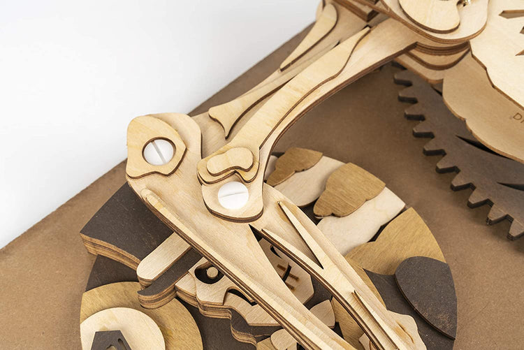 SD001 Da Vinci's Drawmaton - The Gambler - Mechanical Wooden Model Kit | Robotime Rokr