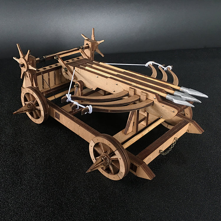 Three Arrows Wuhou Ancient chariot, Three Kingdoms, Wooden Puzzle