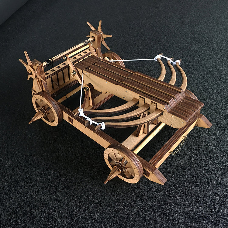 Three Arrows Wuhou Ancient chariot, Three Kingdoms, Wooden Puzzle