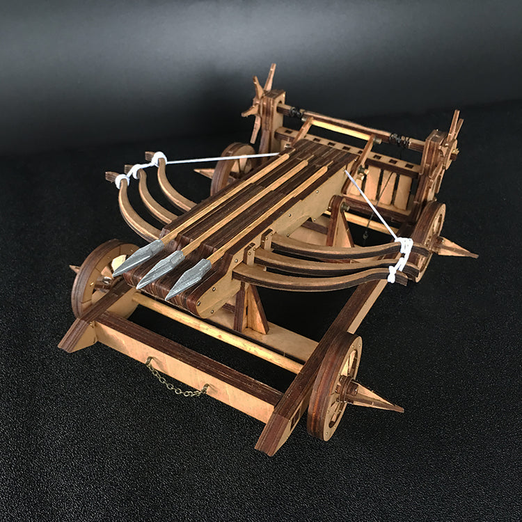 Three Arrows Wuhou Ancient chariot, Three Kingdoms, Wooden Puzzle