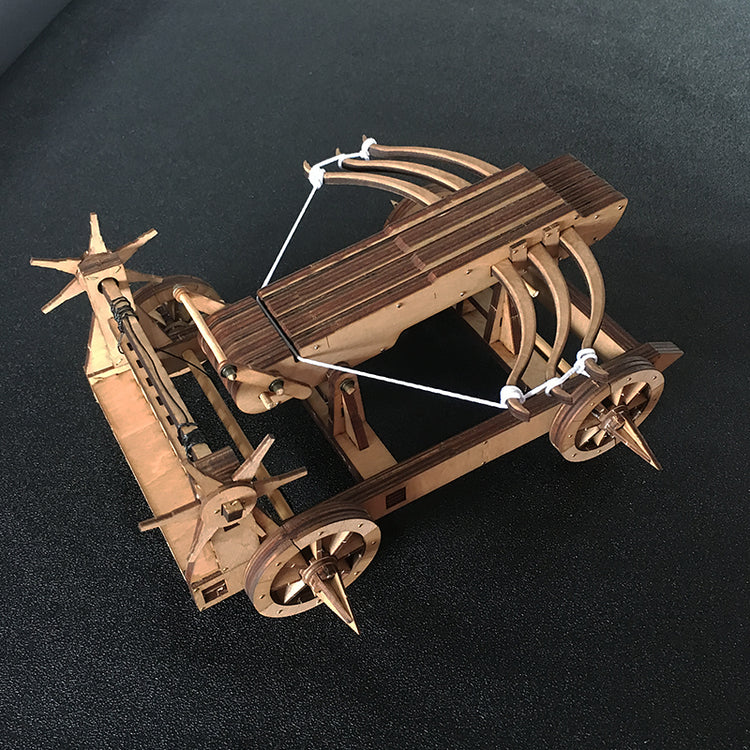 Three Arrows Wuhou Ancient chariot, Three Kingdoms, Wooden Puzzle