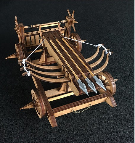 Three Arrows Wuhou Ancient chariot, Three Kingdoms, Wooden Puzzle