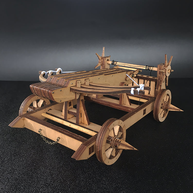Three Arrows Wuhou Ancient chariot, Three Kingdoms, Wooden Puzzle