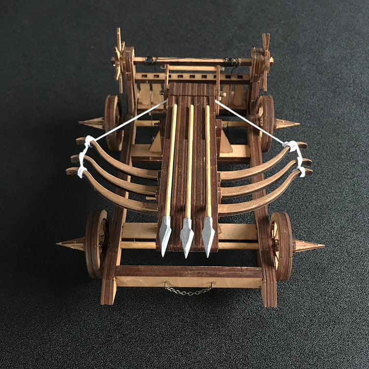 Three Arrows Wuhou Ancient chariot, Three Kingdoms, Wooden Puzzle