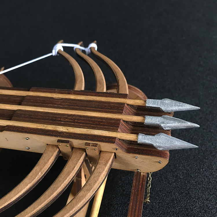 Three Arrows Wuhou Ancient chariot, Three Kingdoms, Wooden Puzzle