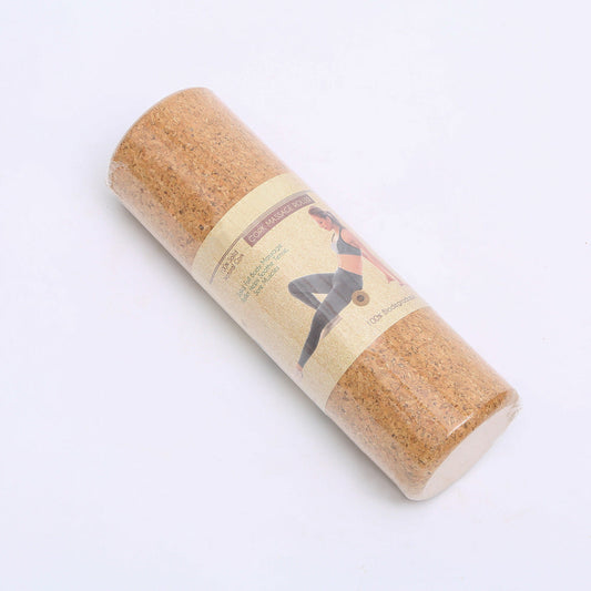 ECO Friendly Cork Yoga Roller Organic Yoga Exercise Extra Thickness