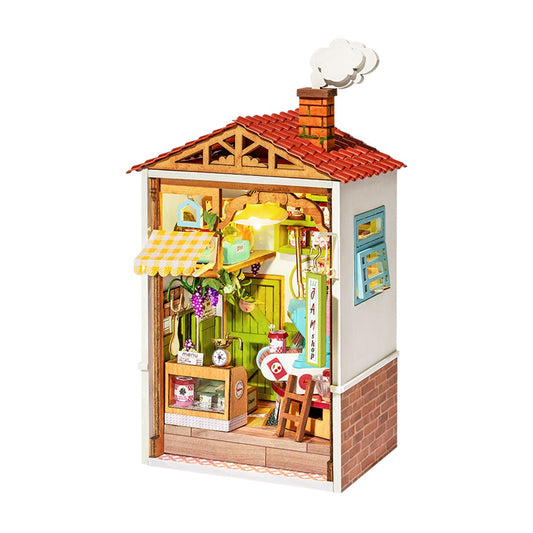 Rolife Sweet Jam Shop DIY Miniature Dollhouse DS010 - Chinese Version with English PDF instructions