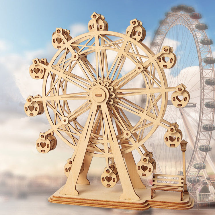 TG401 Ferris Wheel 3D Wooden Puzzle