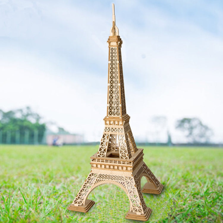 TG501 Eiffel Tower Architecture 3D Wooden Puzzle