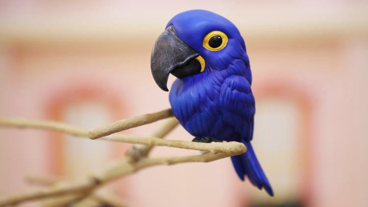 Garage Kits and birds parrot model Parrot Animal Toys Figurines Home Decorate Preschool Educational