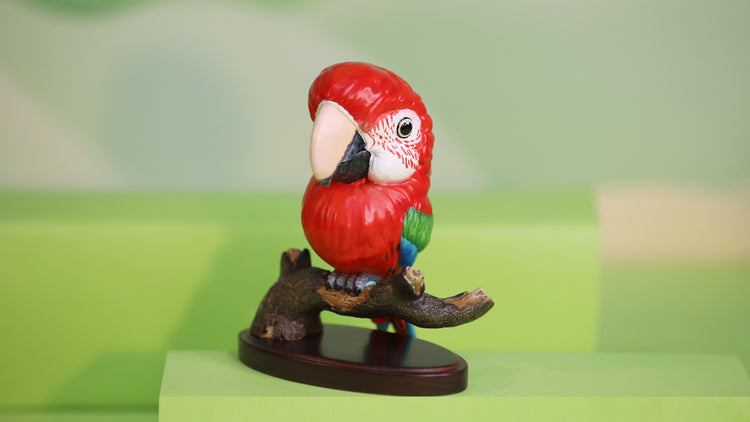 2nd Batch of Garage Kits and birds parrot model Parrot Animal Toys Figurines Home Decorate Preschool Educational