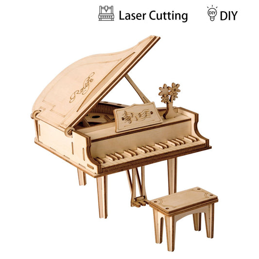 Grand Piano TG402 3D Wooden Puzzle