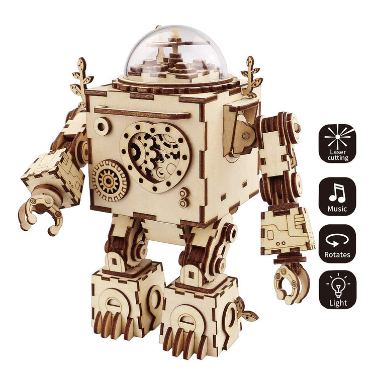 AM601 - Orpheus - Robotime DIY Steampunk Music Box
