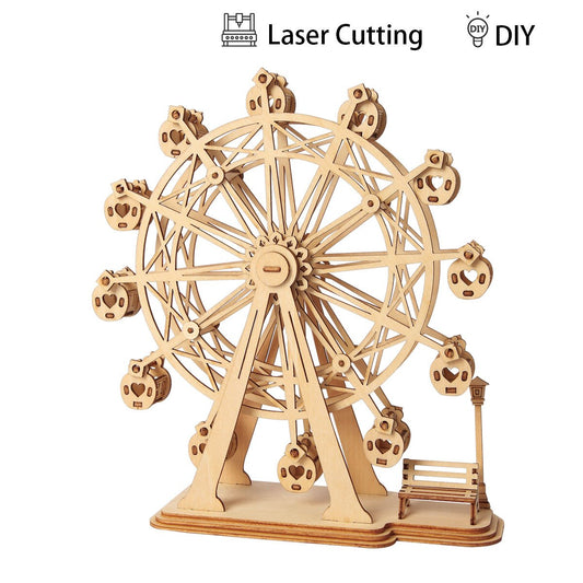 TG401 Ferris Wheel 3D Wooden Puzzle