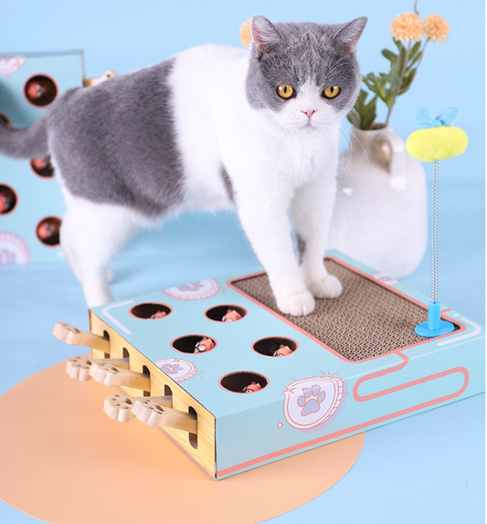 Interactive Cat Toys Cat mice Toy Scratcher