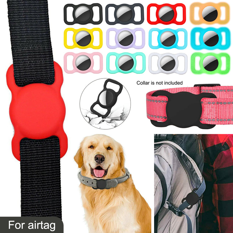 Apple Air Tag Protector Dog Tracker Airtag Dog Collar